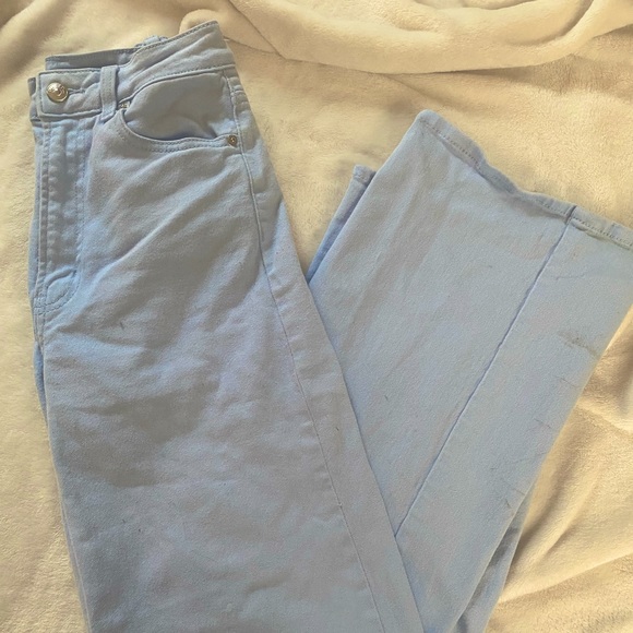 Baby blue flare jeans - Picture 2 of 4